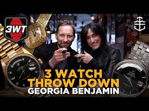 Georgia Benjamin's 3-Watch Throw Down: Vintage Omega, Rolex Day-Date & Family Heirloom