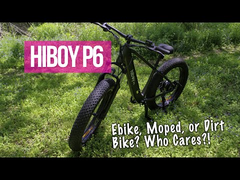 Hiboy P6 Review: Ebike, Moped, or Dirt Bike? Who Cares?!