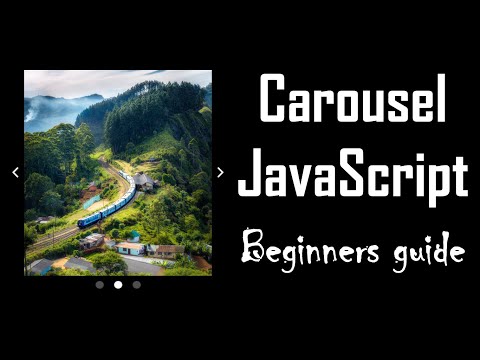 Create a Carousel With JavaScript, HTML And CSS | JavaScript Project For Beginners