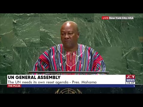 Mahama Drops Bombshell at UN: Ghana won’t be a playground for foreign resource grabbers