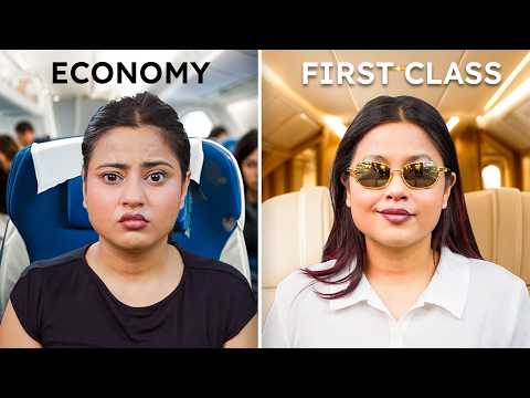 Cheapest vs Most Expensive Plane Seat !