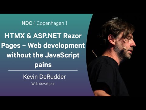 HTMX & ASP.NET Razor Pages – Web development without the JavaScript pains - Kevin DeRudder