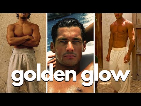 how to get a golden caramel glow