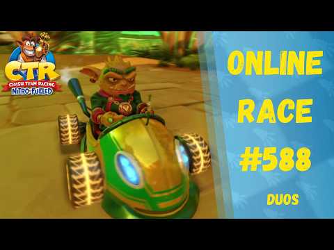 Online Race #588 | Supporting The Other Velos in Ranked Duos Std Lobby | CTR Nitro Fueled (PS4)