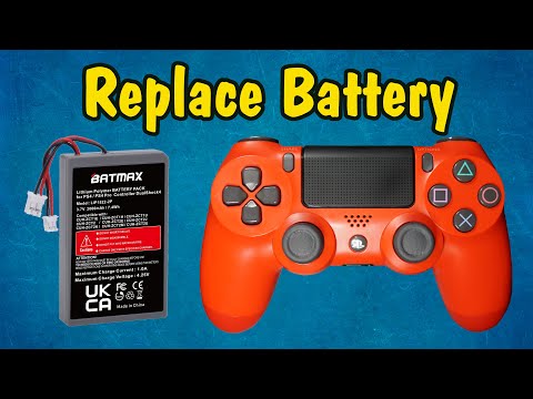How to Replace the Battery on a PS4 DualShock 4 Controller | Change Out Dead or Dying