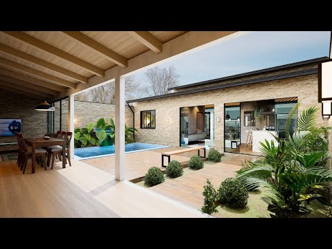 Casa Com 3 Quartos e Uma Área de Lazer com Varanda Gourmet e Garagem.  10x20 P01