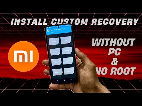 How To Install Twrp & OrangeFox Recovery In Any Xiaomi phone Without Pc & No Root (A - Z) Process 🔥
