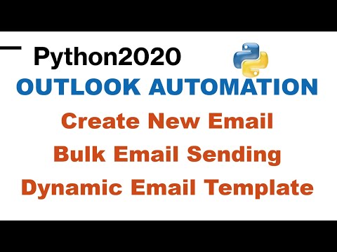 Email Automation Using Python | Send Automated Email from Outlook | Python Bulk Email Sending