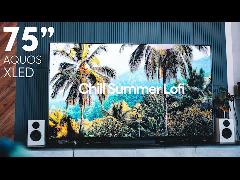 SHARP AQUOS XLED 75": Woah. What an Incredible TV Experience!