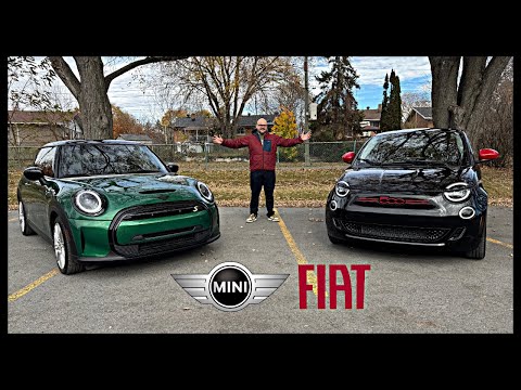 Which EV Should You Buy? | 2024 Fiat 500E vs Mini Cooper SE : Comparison