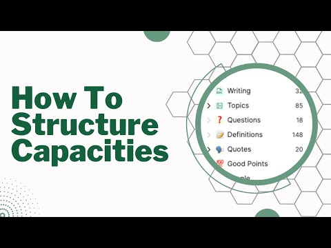 My Best Tips for Structuring Capacities- Objects, Collections and Tags
