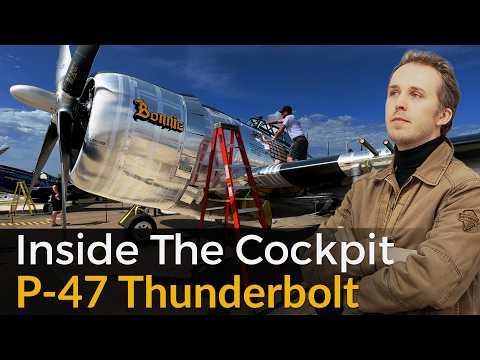 Detailed Tour and Cockpit of P-47D Thunderbolt "Bonnie"