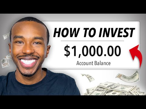 How To Invest Your First $1,000 In The Stock Market - Step By Step Investing For The First Time