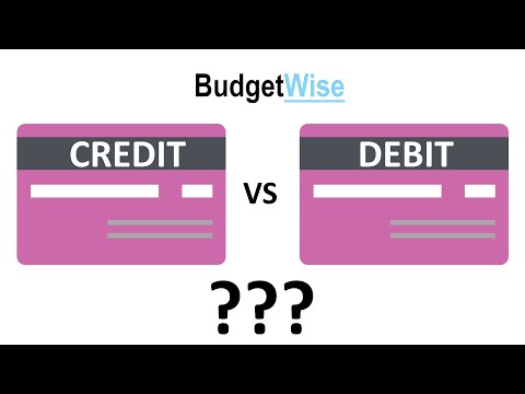 Should you be using a Credit or Debit card?