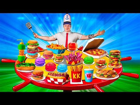 Я Приготовил ВСЁ Меню Красти Краб из Спанч Боба!