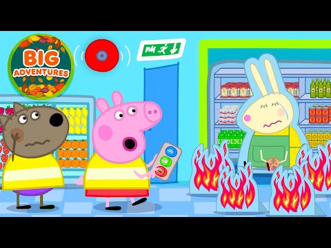 Peppa Pig Goes to the SAFETY Centre Adventure!🚨VR Escape Rooms | Tales | Cartoon for Kids | 18 Mins