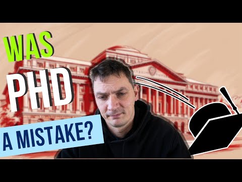 Is PhD worth it (and why I wish I never did mine)