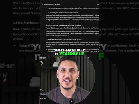 AI Does Your Marketing Research in MINUTES! 🤯 #gemini3 #ai #shorts