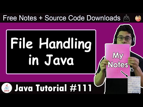 File Handling in Java
