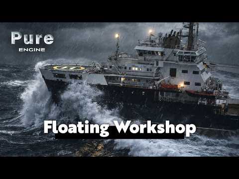 The Ship Built to Fix Lighthouses in Force 10 Winds