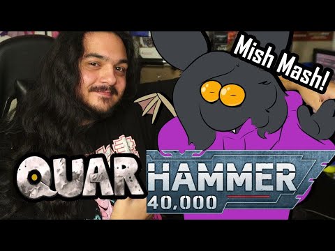 Kitbashing Cursed QUAR + WARHAMMER 40k Minis w/ @Mish Mash!