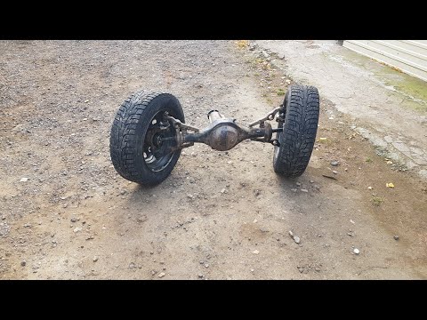 How to make a PVM (front drive axle) from the rear axle of a VAZ 2101-07, dimensions. Homemade PVM.
