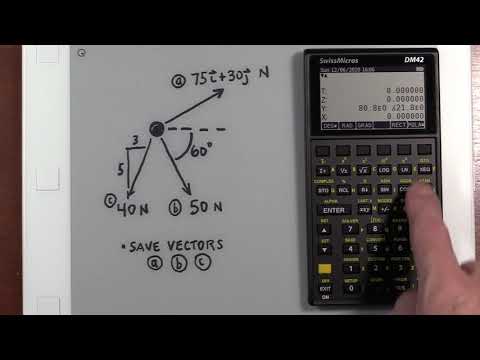 DM42 (SwissMicros) - Solving Various Engineering Problems