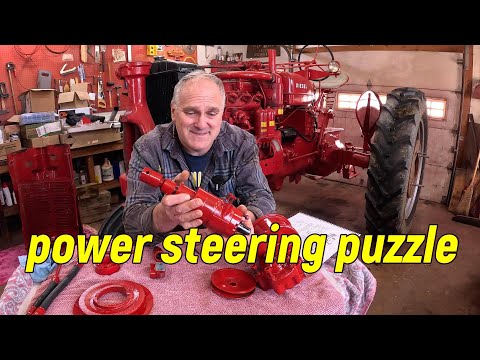 Getting Started on the Farmall MD Power Steering Install