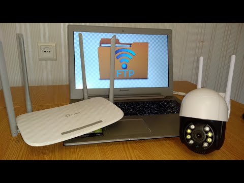 FTP server for video surveillance at home. Setup and connection.