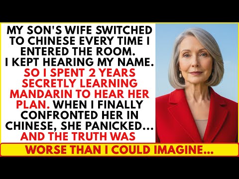 My Son's Wife Didn't Know I Learned Chinese. Then I Heard Her Planning Revenge Against Me, But Why?