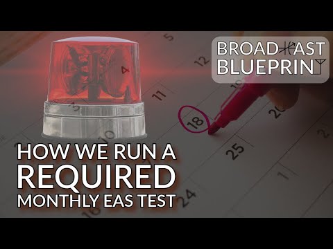 EAS Required Monthly Test: From the station's perspective