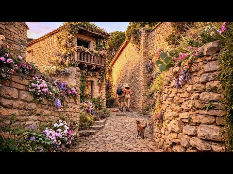 HIDDEN GEMS OF FRANCE 🇫🇷 Is This France’s Most Beautiful Village? 4K Medieval Walking Tour JOUCAS