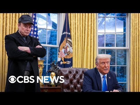 Trump, Musk take questions at White House