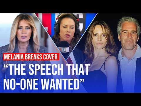 Melania on Epstein: 'The speech that no-one wanted'