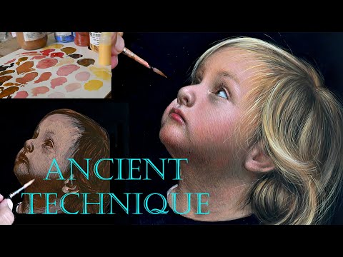 Keys For Realistic Egg Tempera And Acrylic Portraits