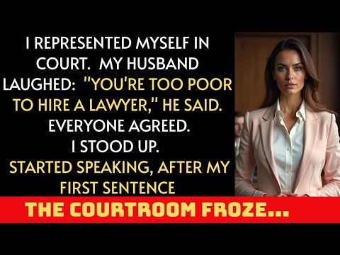 My husband laughed when he saw me representing myself in court. But his smile didn't last long..