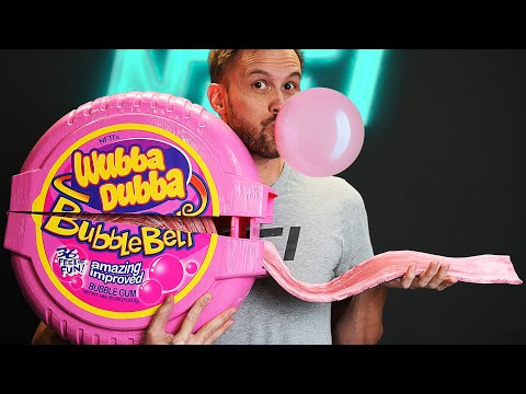 World's BIGGEST Gum Roll!