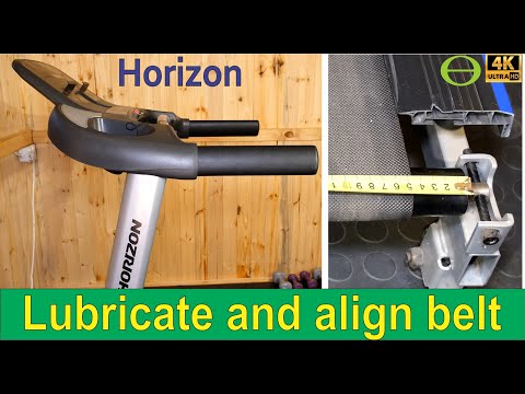 How to lubricate, tension, and realign your treadmill belt - Horizon treadmill.