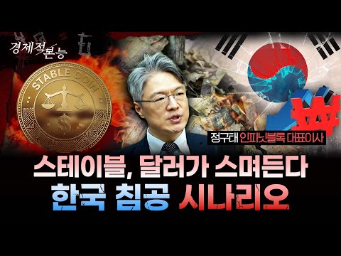 스테이블코인이 왜 ‘머니 리셋’을 시킨다는 거지? ㅣ정구태 인피닛블록 대표이사 [경제적본능]
