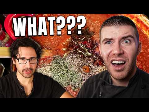 Pro Chef Reacts.. To The WORST Bolognese Sauce or NOT? (Adam Ragusea)