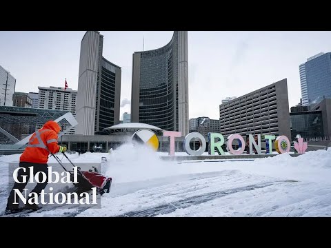 Global National: Jan. 25, 2026 | Polar vortex brings blizzard conditions to North America