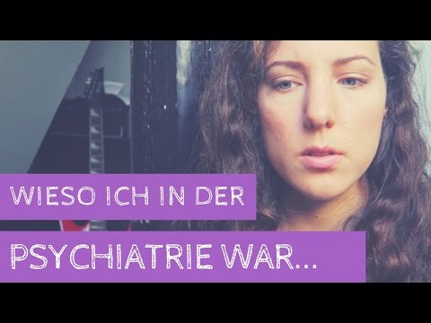 Why I was in a psychiatric hospital...