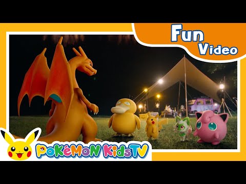 [Cat’s Kitchen] Camping Trip with Pokémon: Lasting Bonds ❤️ | Pokémon Kids TV​