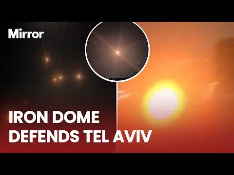 Iran fires new wave of MISSILES over Jerusalem as Iron Dome tries to defend Tel Aviv