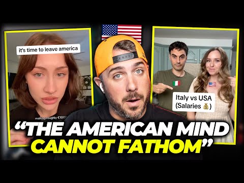 American Reacts to U.S. vs Europe Salaries 💰 (Work Life Balance)