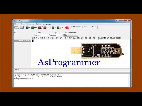 Programming an eeprom with CH431A and Asprogrammer