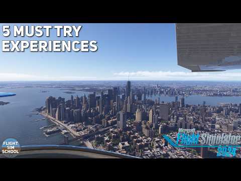 New to MSFS? 5 Must-Try Experiences **PS5 Launch**