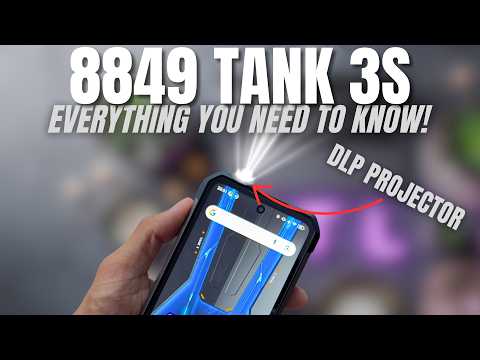 8849 Tank 3S In-Depth Review: Rugged Beast with Projector & Massive 15,600 mAh Battery