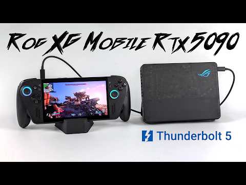 ROG Ally X Gets RTX 5090 Power!