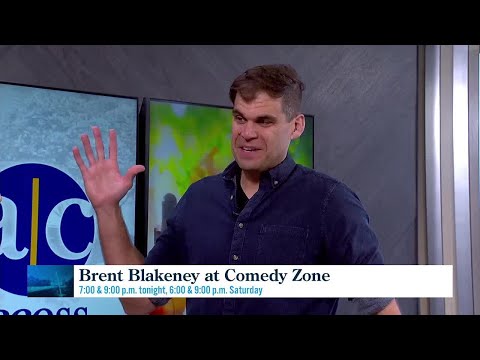 Brent Blakeney performing at Greenville Comedy Zone
